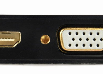 EAN 8716309124423 - Gembird A-VGA-HDMI-02 adaptador de cable de vídeo 0,15 m HDMI + VGA (D-Sub) VGA (D-Sub) Negro imagen 4