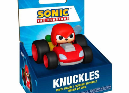 Figura Pack De 6 Unidades  Funko Racers Sonic The Hedgehog Knuckles