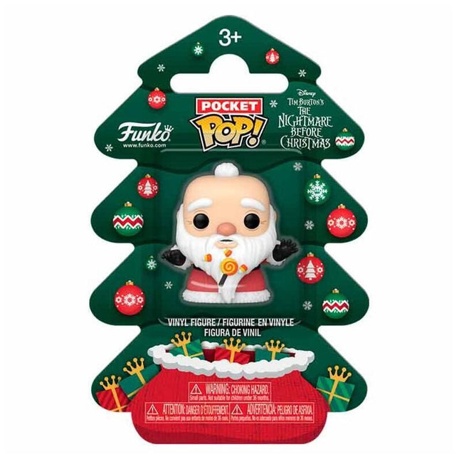 Figura Pocket Pop Disney Pesadilla Antes De Navidad Sandy Claws