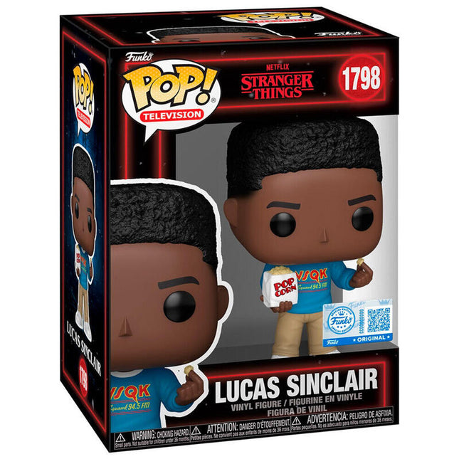 Figura Pop Stranger Things 5 Lucas Sinclair Exclusive