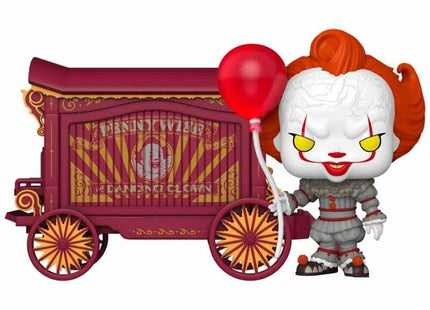 Figura Pop Town It Welcome To Derry Pennywise & Wagon