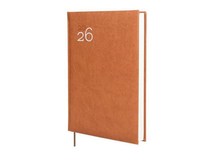 Finocam Agenda Dynamic Milano Y11-165x240mm 1dp Tapa Dura Marrón 2026