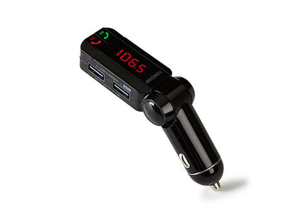 Fonestar Tl-3ub Transmisor Fm Bluetooth Con Usb Y Manos Libres Con Micrófono Para El Mechero Del Coche
