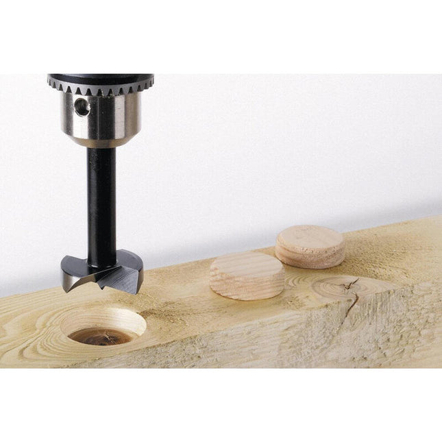 Fresa De Embutir Cilíndrica, Longitud Total 53mm Ø35mm 3302000 Wolfcraft