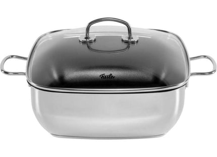 Fuente Para Asar Fissler Secural De Acero Inoxidable 28cm