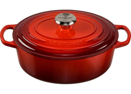 Fuente Para Asar Le Creuset Signature Ovalada 33cm Rojo Cereza