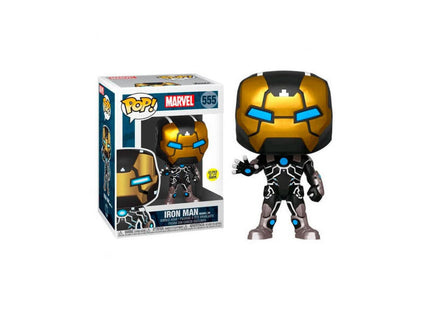 Funko Pop Marvel 80th Iron Man Modelo 39 Brillo En La Oscuridad 43965