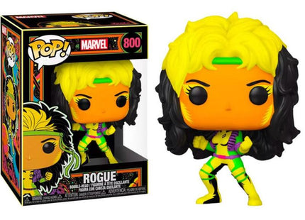 Funko Pop Marvel Black Light Rogue Multicolor Exclusivo 55164