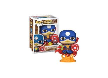 Funko Pop Marvel Soldier Supreme (Gw) Nº 679 -Caja Original-