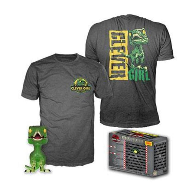 Funko Pop Más Camiseta S/M/L/Xl Jurassic Park - 889698476300