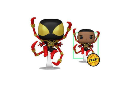 Funko Pop Miles Morales Iron Spider 1448 - Marvel Opción Chase Aleatoria - 889698837538