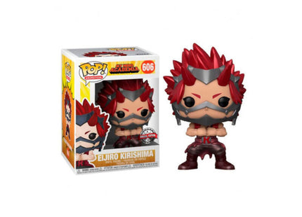 Funko Pop My Hero Academia Kirishima Edición Especial Efecto Metálico  Nº 606 -Caja Original-