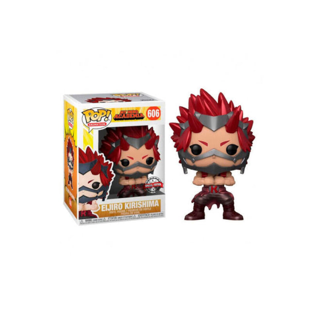 Funko Pop My Hero Academia Kirishima Edición Especial Efecto Metálico  Nº 606 -Caja Original-
