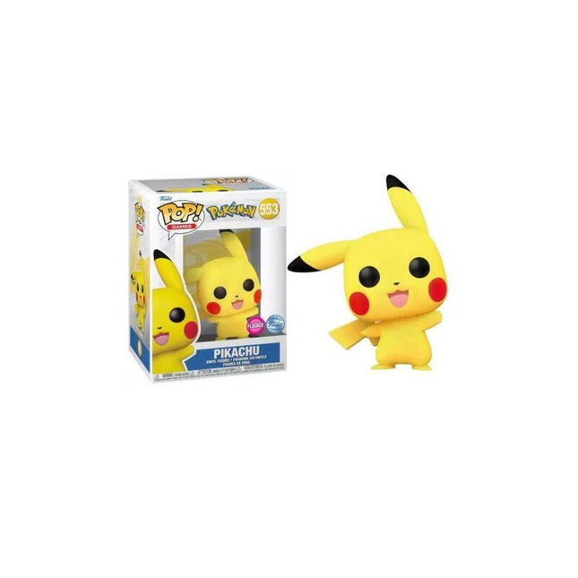 Funko Pop Pikachu 553 - Pokémon Edición Especial Terciopelo - 889698624695