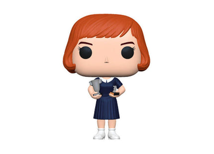 Funko Pop Series Tv Gambito De Dama Queens Gambit Beth Harmon Con Trofeo Nº 1121 -Caja Original-
