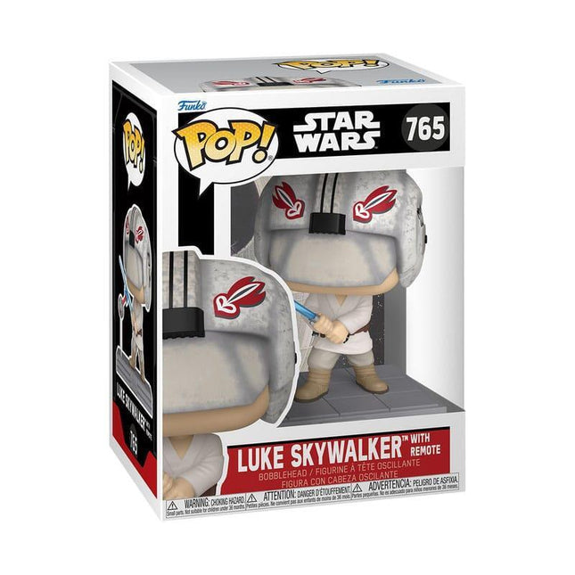 Funko Pop Star Wars Luke Skywalker With Remote