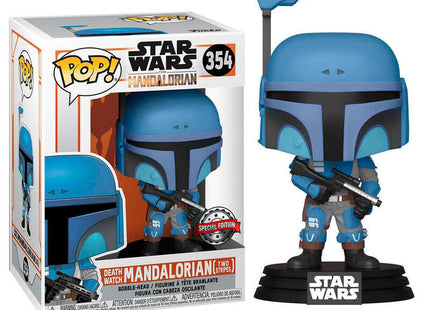 Funko Pop Sw Mandalorian Flashback Blue