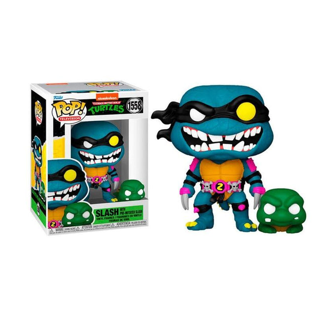 Funko Pop Tortugas Ninja Mutantes Slash & Pre Mutante Buddy 78048