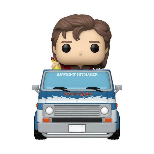 Funko Pop! Tv Stranger Things Steve Harrington Con Squawk Van