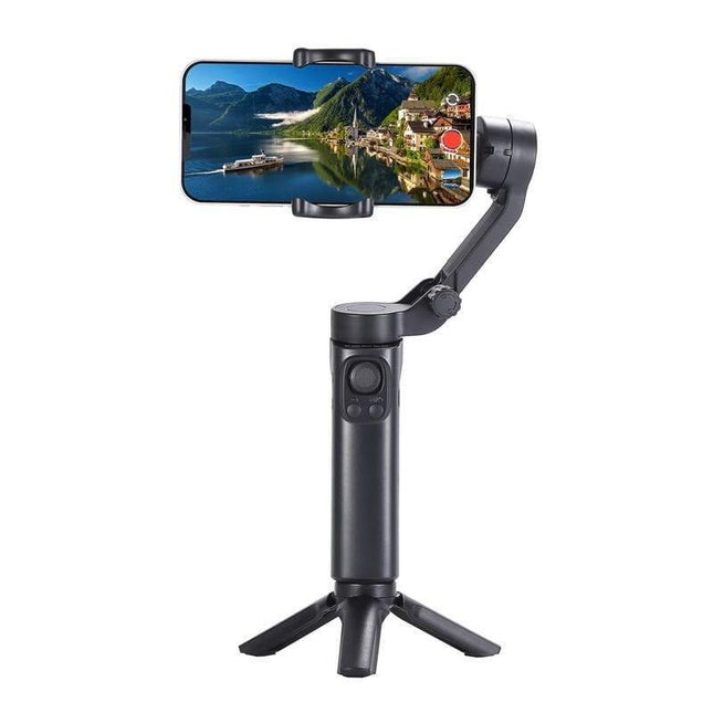Gimbal  F5 Plus 3 Ejes Negro Estabilizador De Smartphone