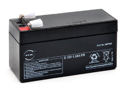Global Bat-12v1.3ah Batería De Plomo Agm 12v-1.3ah