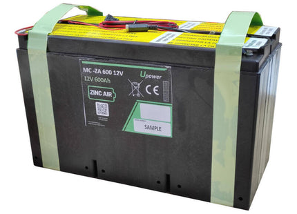 Global Bat-12v600-Dc Batería De Zinc-Aire 12v-600. Triple Conector Dc