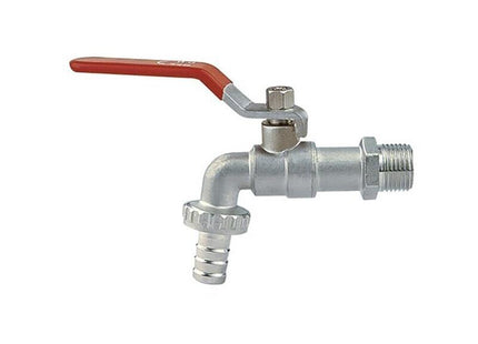 Grifo Esfera Codo Manguera 3/4x1"