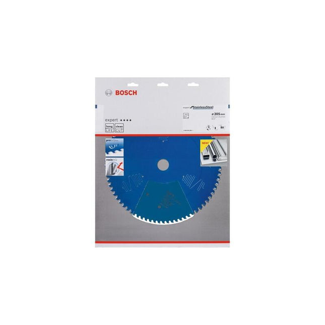Hoja De Sierra Circular Bosch Professional Expert Para Acero Inoxidable, Ø 305 Mm, Diámetro 80z De 25,4 Mm, Para Sierras Tronzadoras E Ingletadoras 2608644284