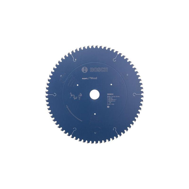 Hoja De Sierra Circular Bosch Professional Expert Para Madera, Ø 305 Mm, Diámetro 72z De 30 Mm, Para Sierras Tronzadoras E Ingletadoras 2608642531