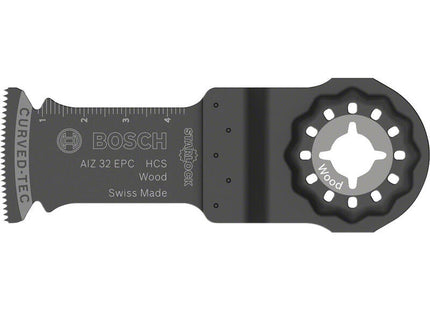 Hoja De Sierra De Inmersión Bosch Aiz 32 Epc Madera (10 Piezas, Hcs, Ancho 32 Mm) 2608664472