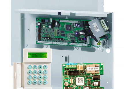 Honeywell C048-D-E1-Kpdi Kit Central Galaxy Dimension 16 A 48 Zonas, Teclado Mk7 Y Módulo Ip. Grado 3.