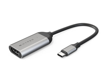Hyper Hd-H8k Usb Tipo C Hdmi Acero Inoxidable