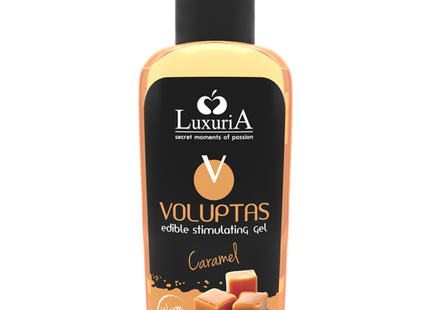Luxuria Voluptas Gel Estimulante Comestible Efecto Calor - Caramelo 100 Ml