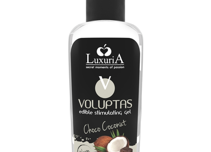 Intimateline Luxuria - Voluptas Gel Masaje Comestible Efecto Calor - Coco Y Crema 100 Ml