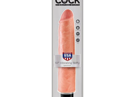 King Cock - Vibrador Realistico Stiffy 25.4 Cm Natural