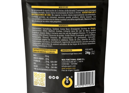 Wug Sex Sense - Cum Chicle Aumentador De Eyaculacion & Sabor A Platano Del Semen 10 Unidades