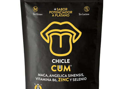 Wug Sex Sense - Cum Chicle Aumentador De Eyaculacion & Sabor A Platano Del Semen 10 Unidades