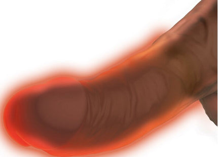 Vibrador King Cock Plus Triple Threat - Marrón