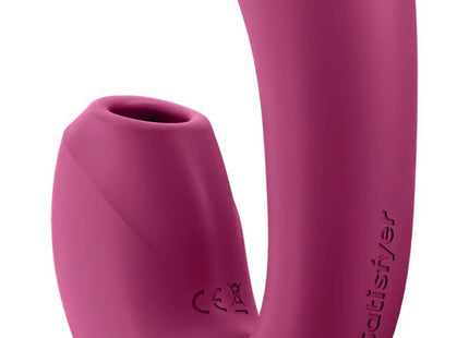 Satisfyer - Sunray Estimulador Y Vibrador App Rojo