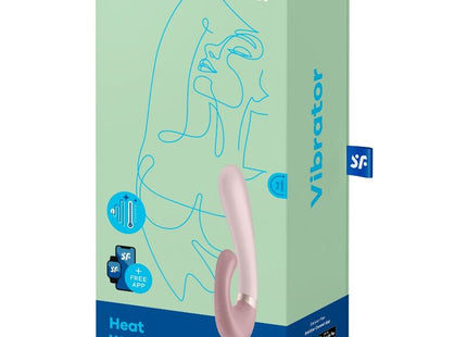 Satisfyer - Heat Wave Vibrador App Rosa