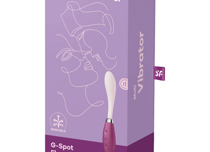 Satisfyer G-Spot Flex 3 Multi Vibrador Rojo