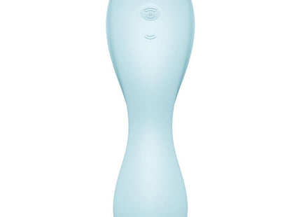 5 Estimulador Y Vibrador Satisfyer Curvy Trinity  - Azul
