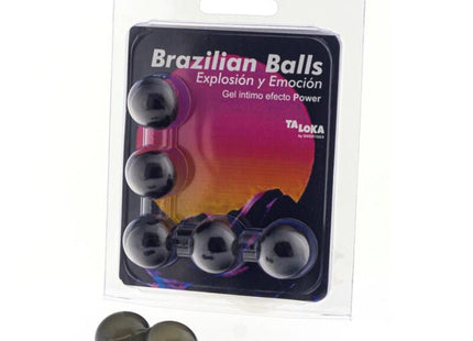 Taloka - Brazilian Balls Gel Excitante Efecto Power 5 Bolas