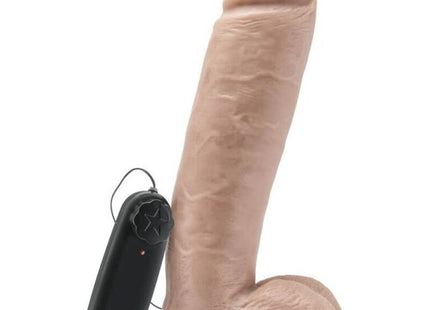 Get Real - Dildo 25,5 Cm Con Testiculos Vibrador Natural