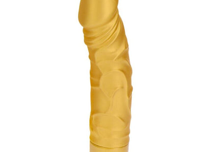 Get Real - Gold Dicker Original Vibrador Dorado