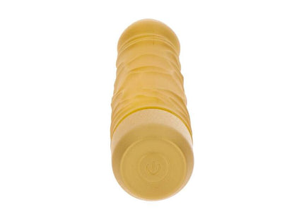 Get Real - Gold Dicker Original Vibrador Dorado
