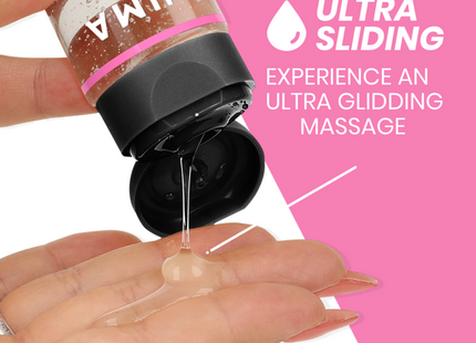 Aceite De Masaje Brum  Premium Efecto Calor Sabor Chicle 3 En 1