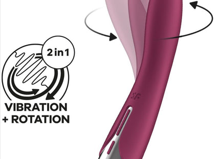 Vibrador Rotador G Satisfyer  Spinning Vibe 1 Spot Red