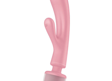 Masajeador Vibrador Satisfyer  Triple Lover  Rabbit Rosa