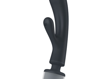 Masajeador Vibrador Satisfyer  Triple Lover  Rabbit Gris